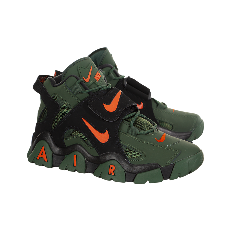 nike air barrage mid green