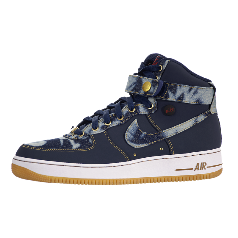 denim air force 1 high top