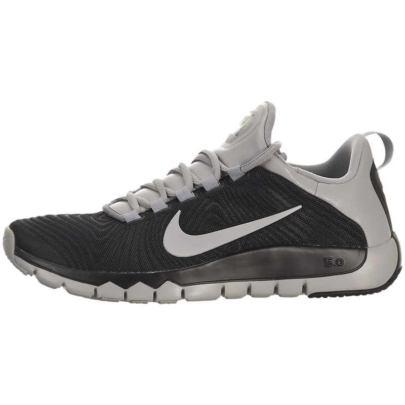 nike free trainer 5.0 black and grey