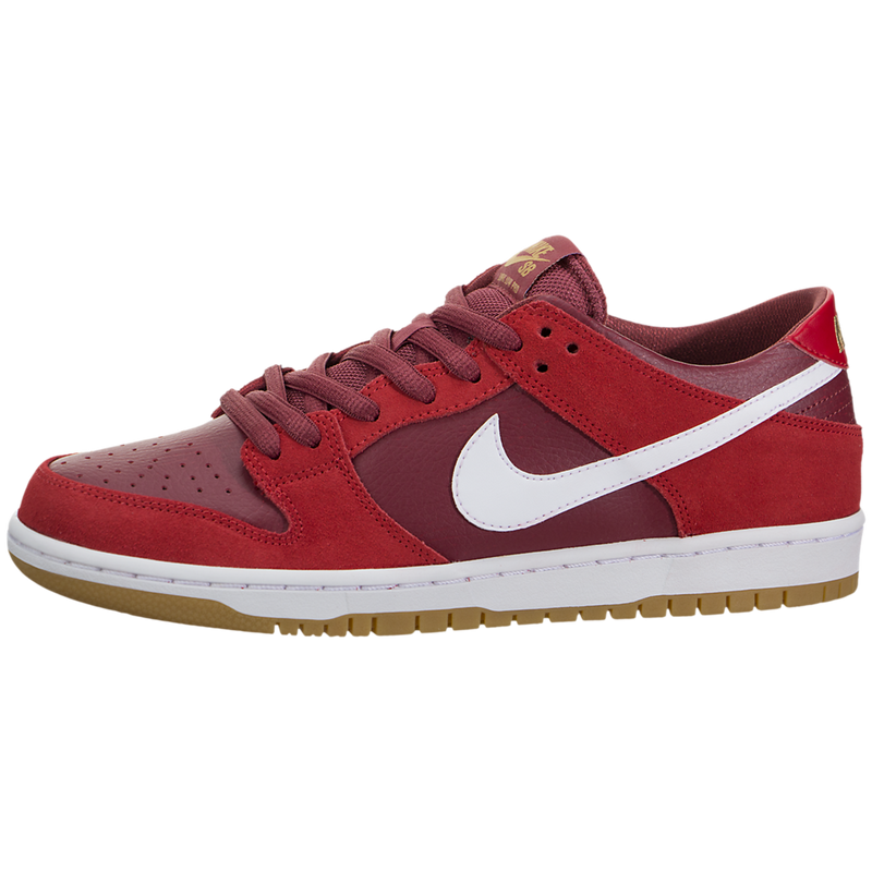 nike sb zoom dunk low track red