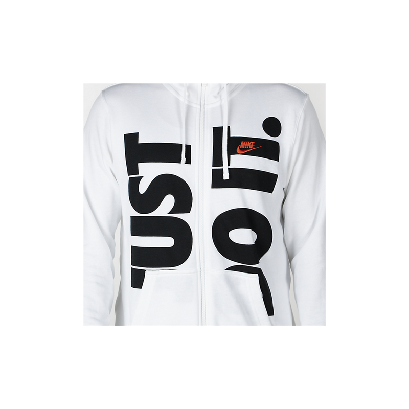 just do it zip hoodie