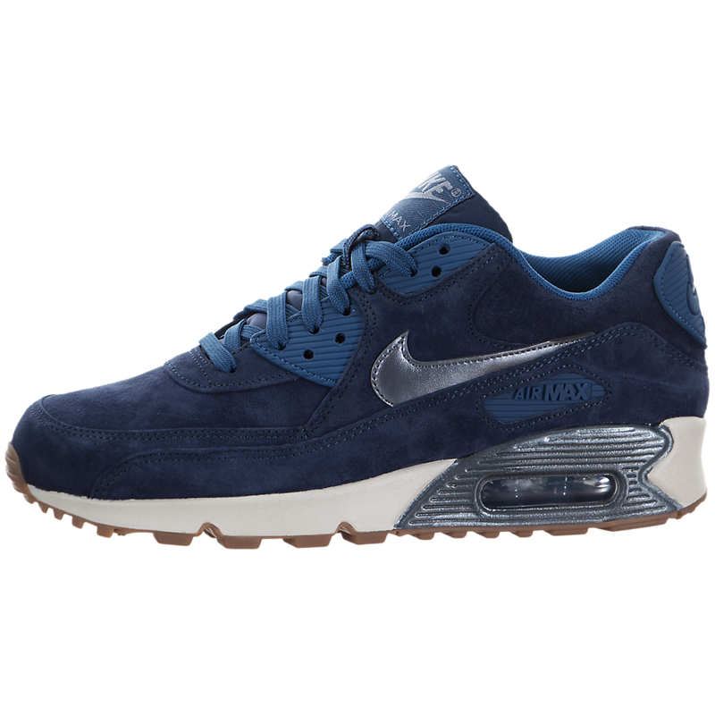 Nike Women's Air Max 90 Premium Suede - 818598-400 - Sneakerhead.com ...