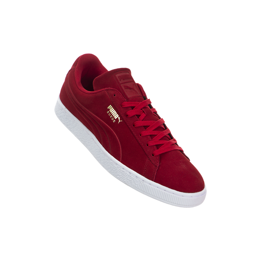 puma suede debossed