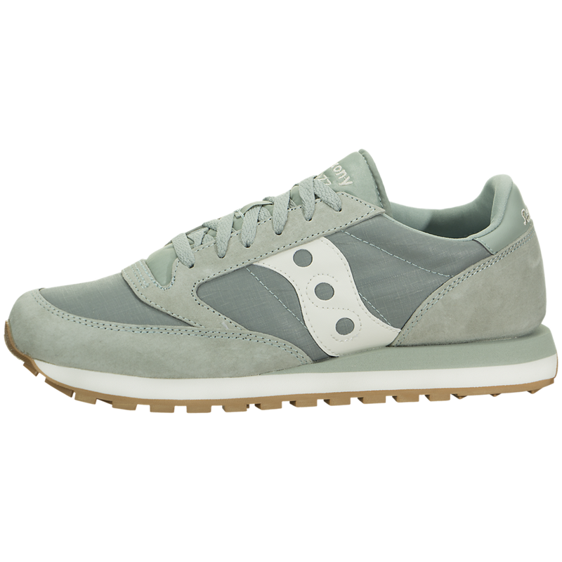 saucony jazz grey green