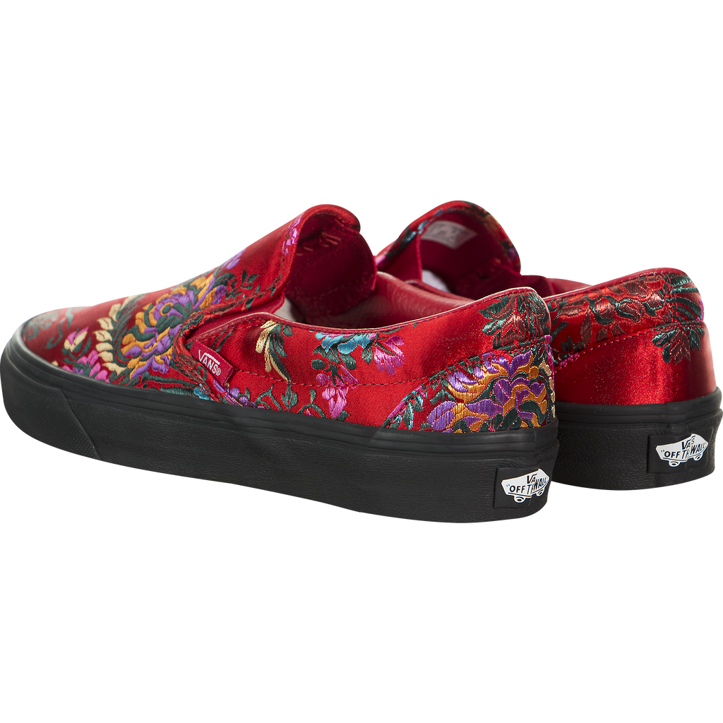 classic slip on festival satin