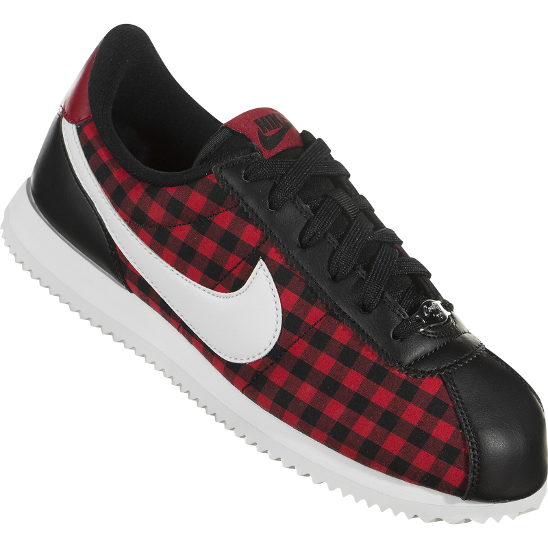 nike cortez checkered