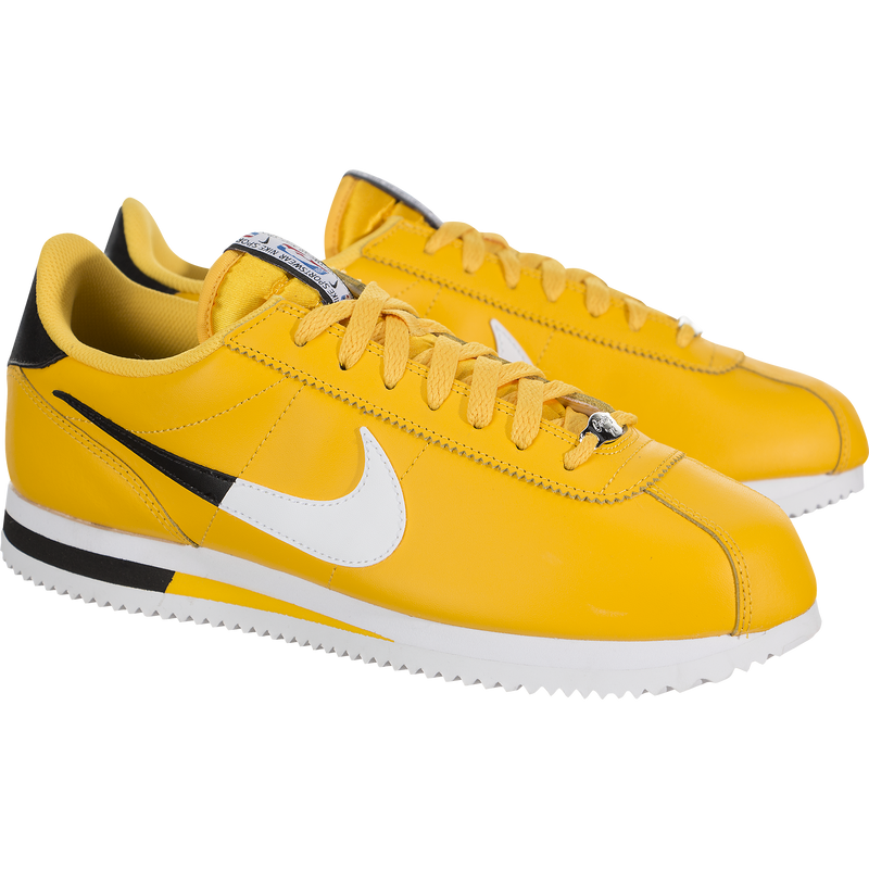 nike cortez basic nba amarillo