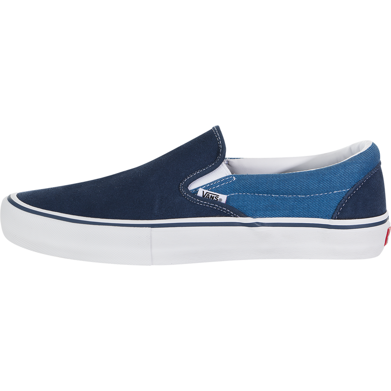 vans twill slip on pro