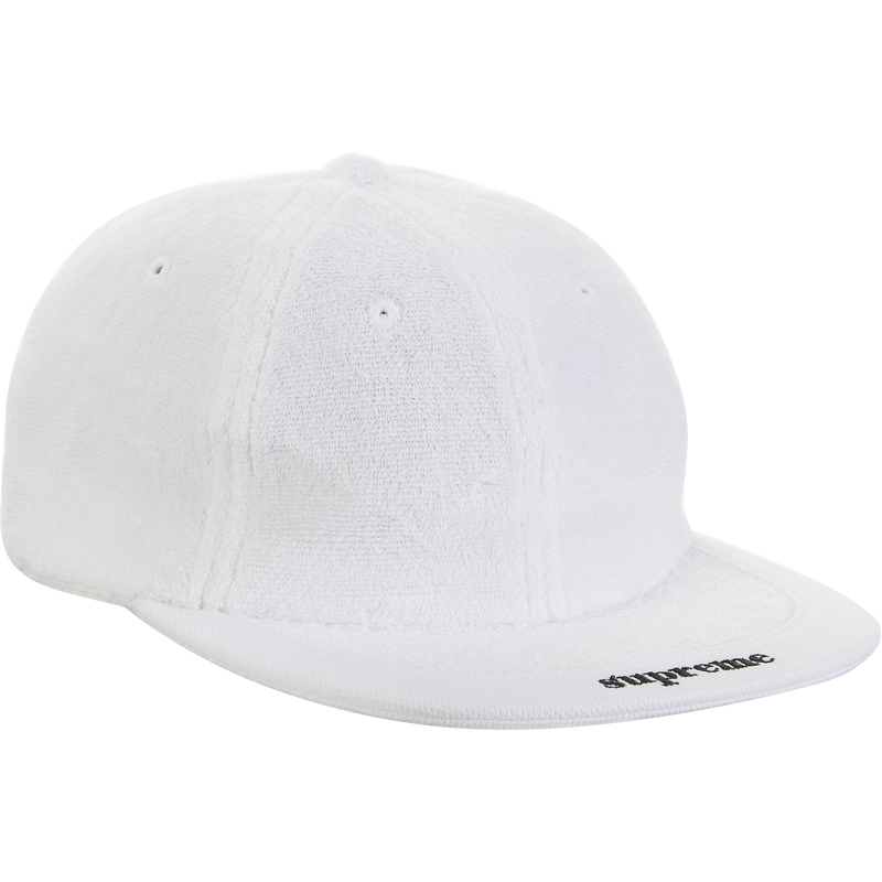 Supreme Terry Visor Logo 6-Panel Snapback - 57949 - Sneakerhead.com