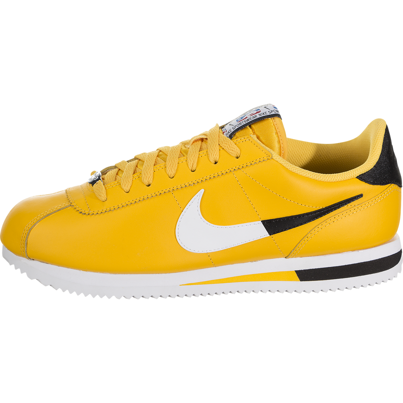 nike cortez amarillo