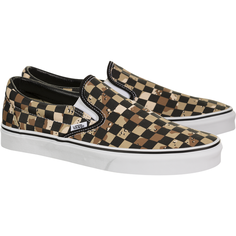 Vans Classic Slip-On (Camo Checkerboard) - vn0a4bv3v4p - Sneakerhead ...