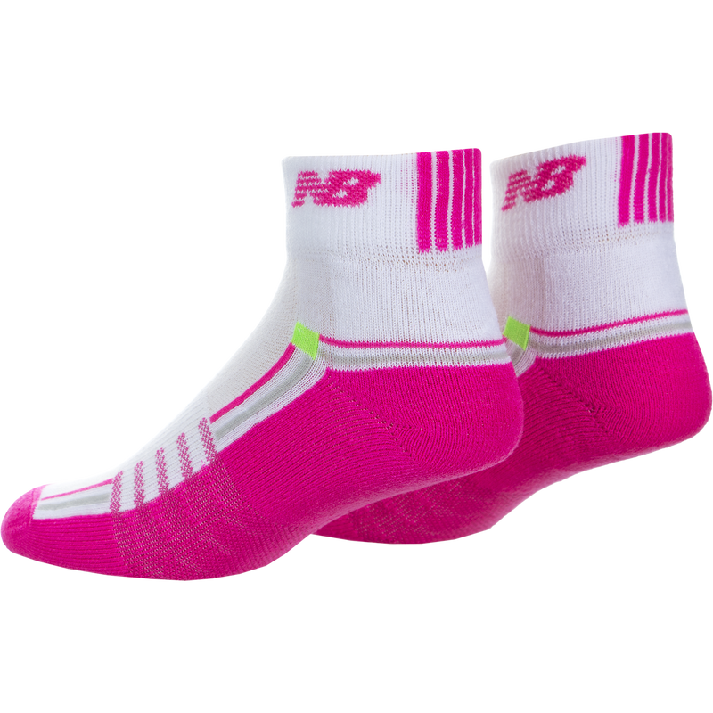 New Balance Women's Quarter Socks - n5040361-pnkw - Sneakerhead.com ...