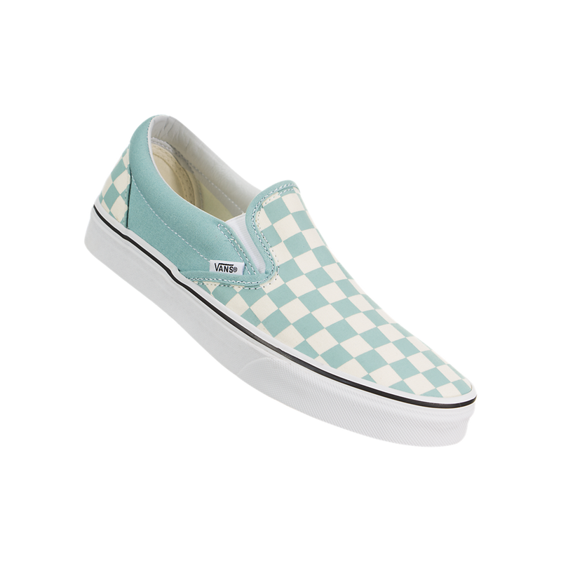 vans checkerboard turquoise