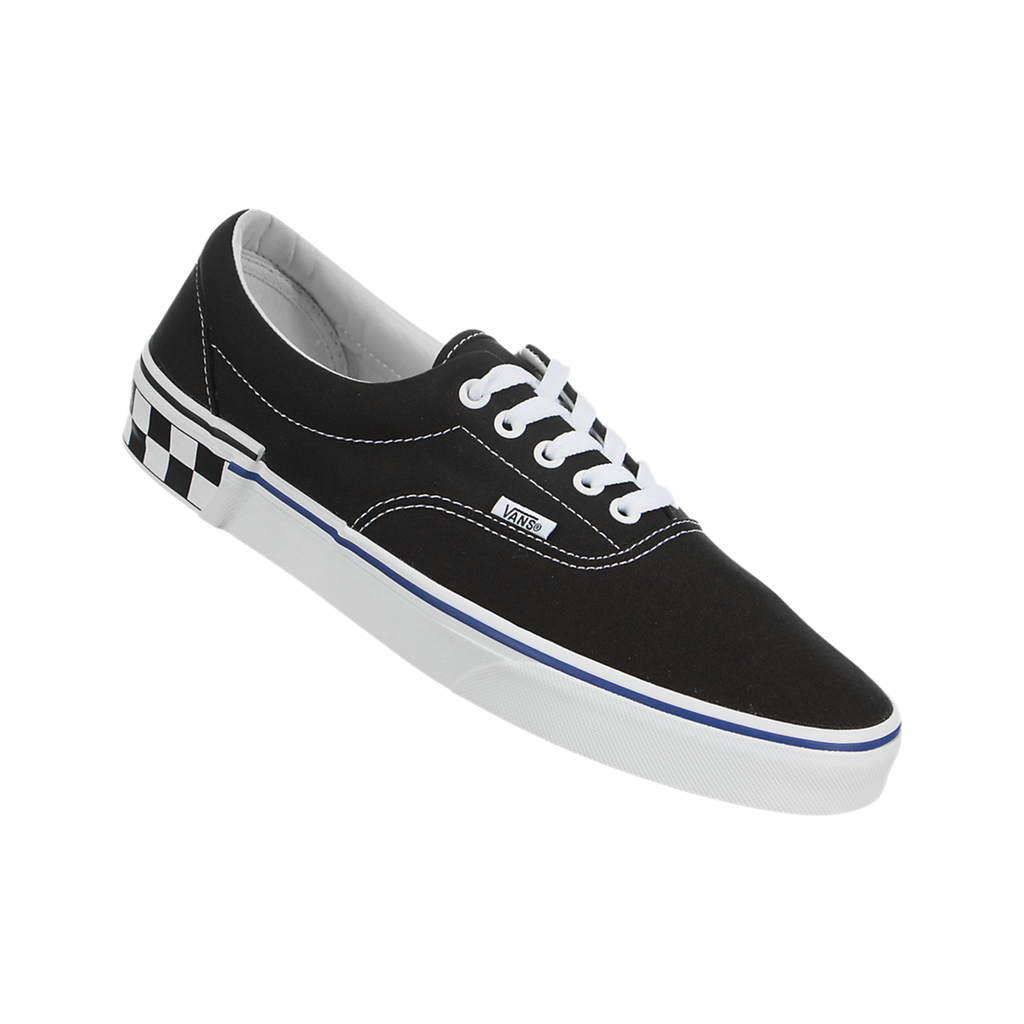 vans era check block black