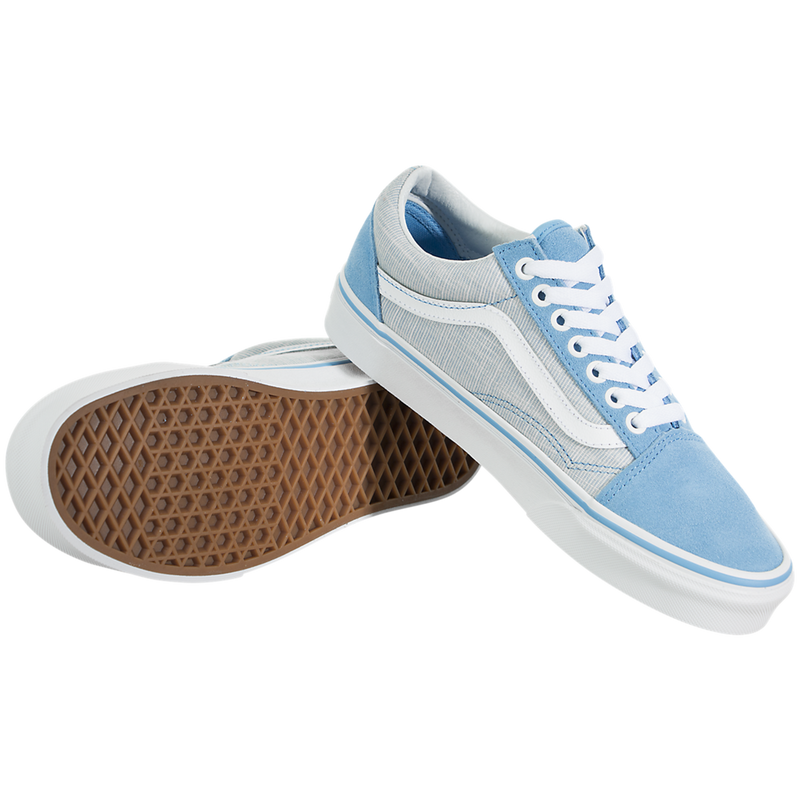 vans old skool blue chambray