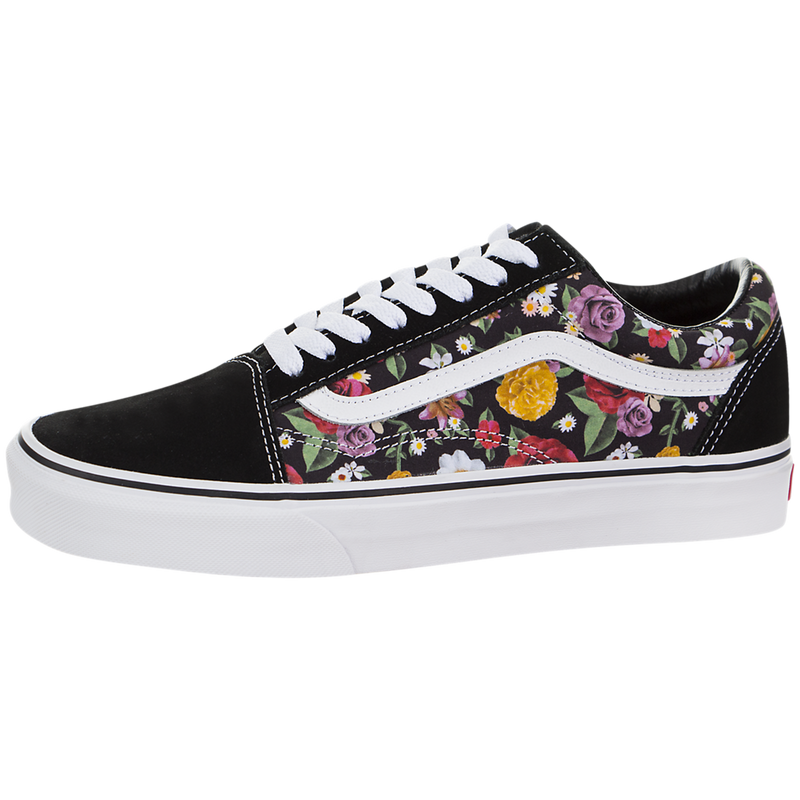 vans lux floral old skool