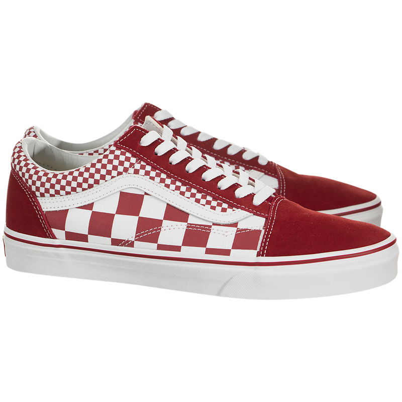 vans ua old skool mix checker