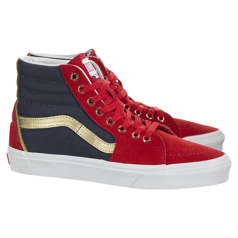 vans sk8 hi captain marvel