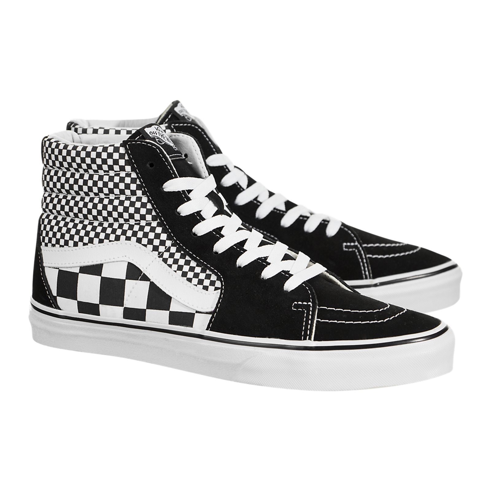 Vans Sk8 Hi Mix Checker Vn0a38geq9b 3699