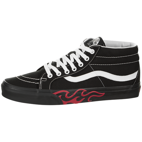 vans sk8 mid flame