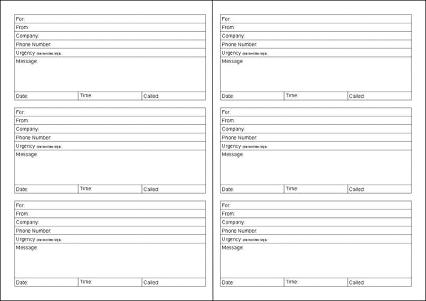 PHONE CALL LOG BOOK (A5/20 Pages) P157 (Telephone Message Record ...