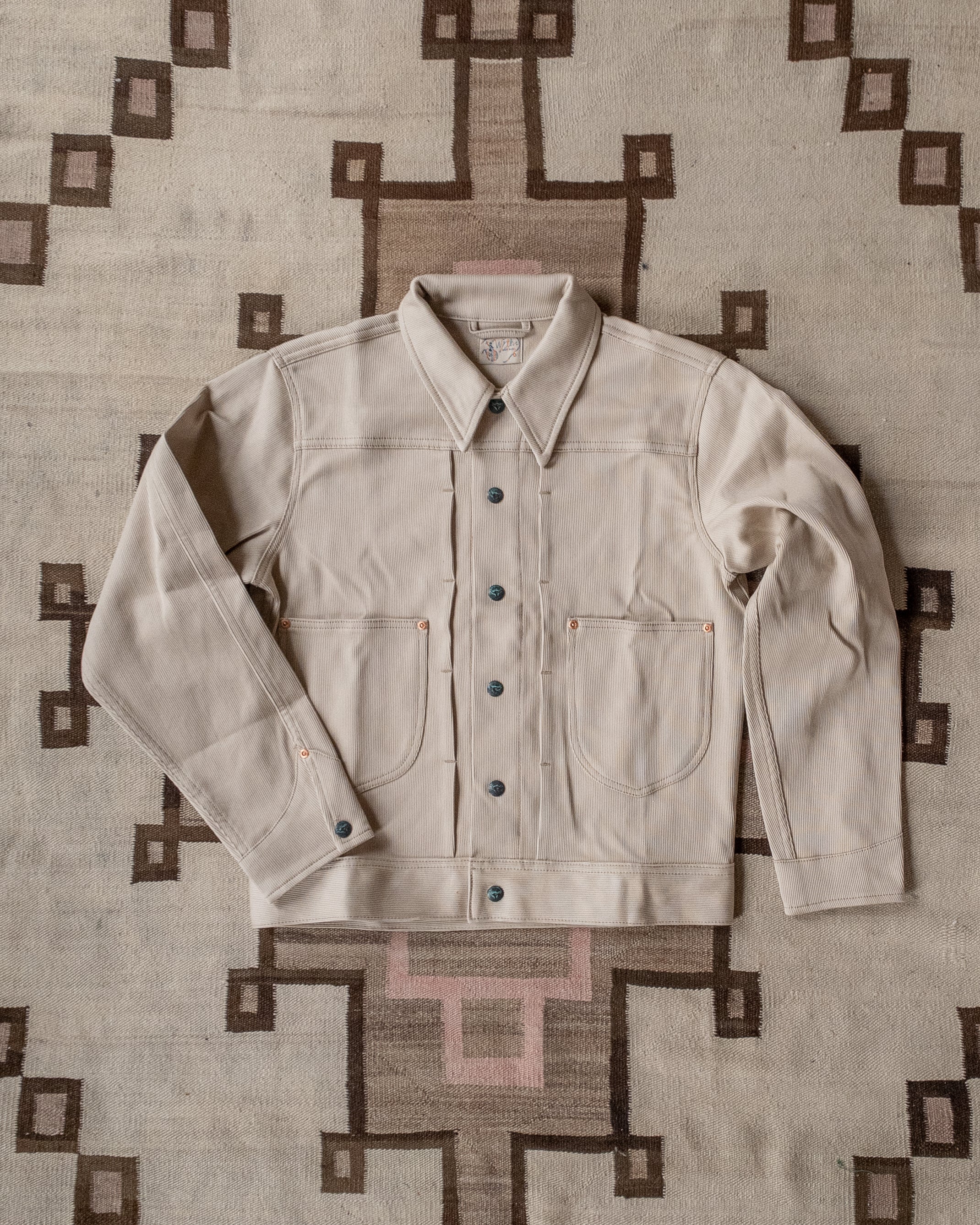 Faded Olive Bedford Cord Ranch Jacket – Wythe New York