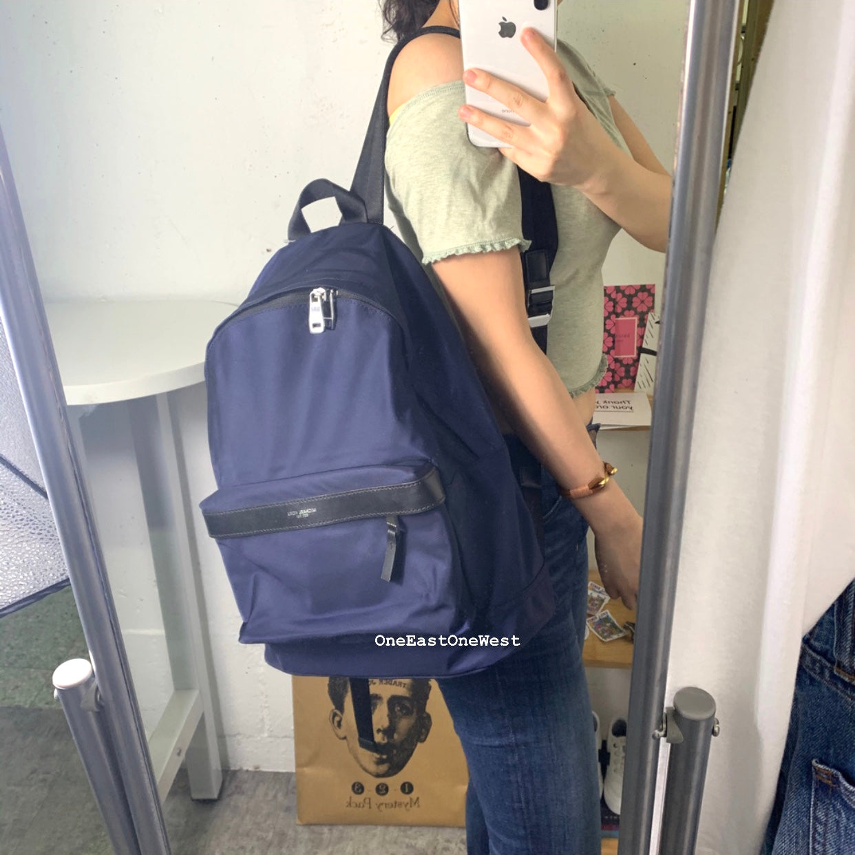 michael kors kent nylon backpack