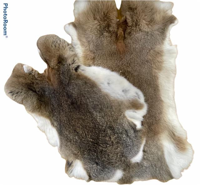 Natural Genuine Raw Chinchilla Rabbit Fur Pelt Plate Real Black Rex Rabbit  Skin - China Raw Rabbit Skin and Real Fur Skin price