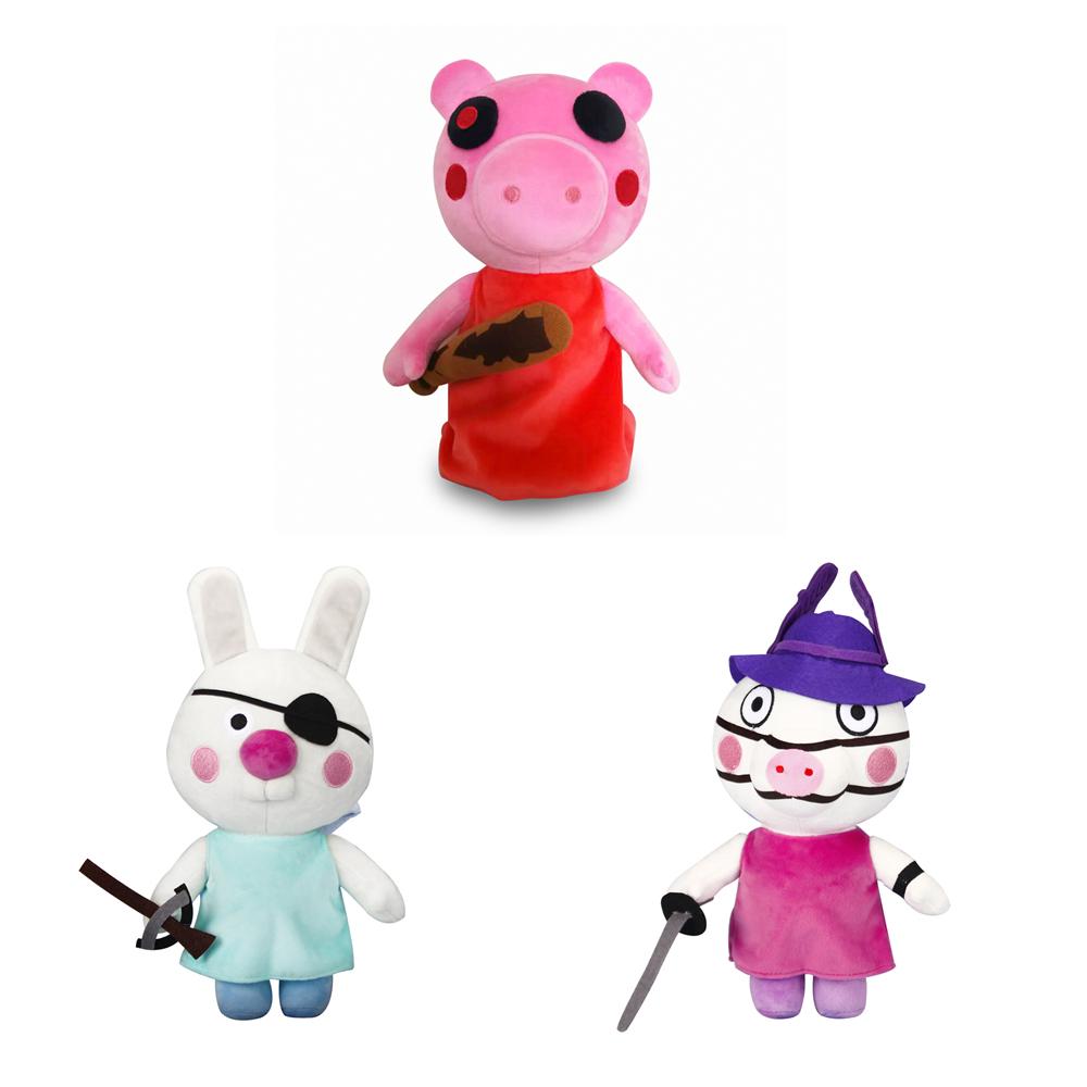 Roblox Piggy Plush Pillow Toy Living Room Decoration Pink Kids Gifts Kids Merchs - figurine roblox piggy