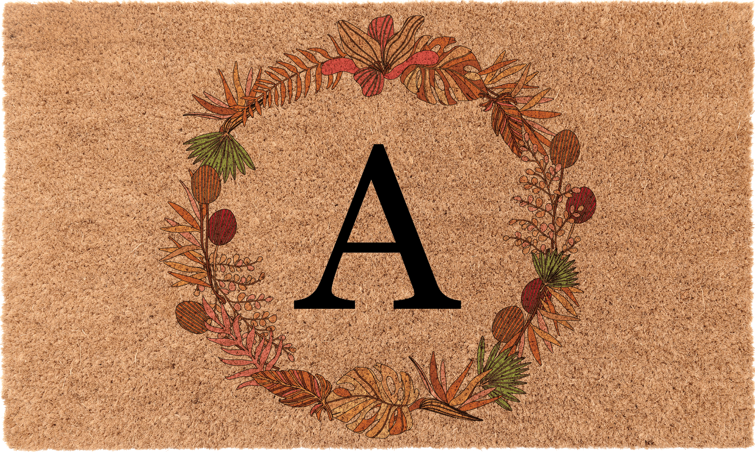 Fall Wreath Monogram