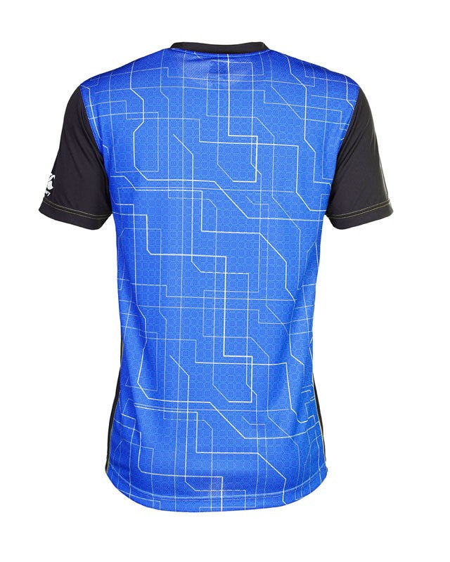 blue and black cricket jersey