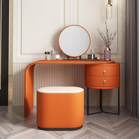 Noorali Dressing Table with Mirror, More Colors Available | Weilai Concept