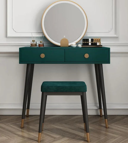 dressing table with mirrors