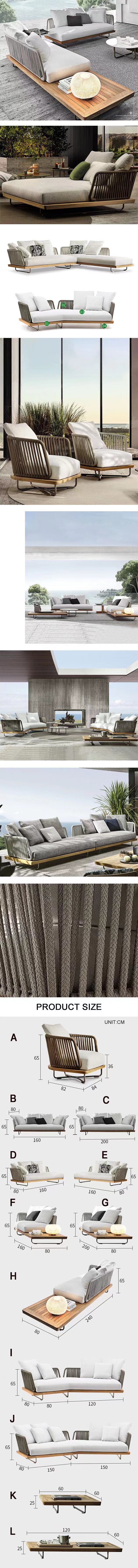 conjunto de sofás al aire libre