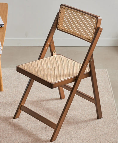 rattan folding chairs