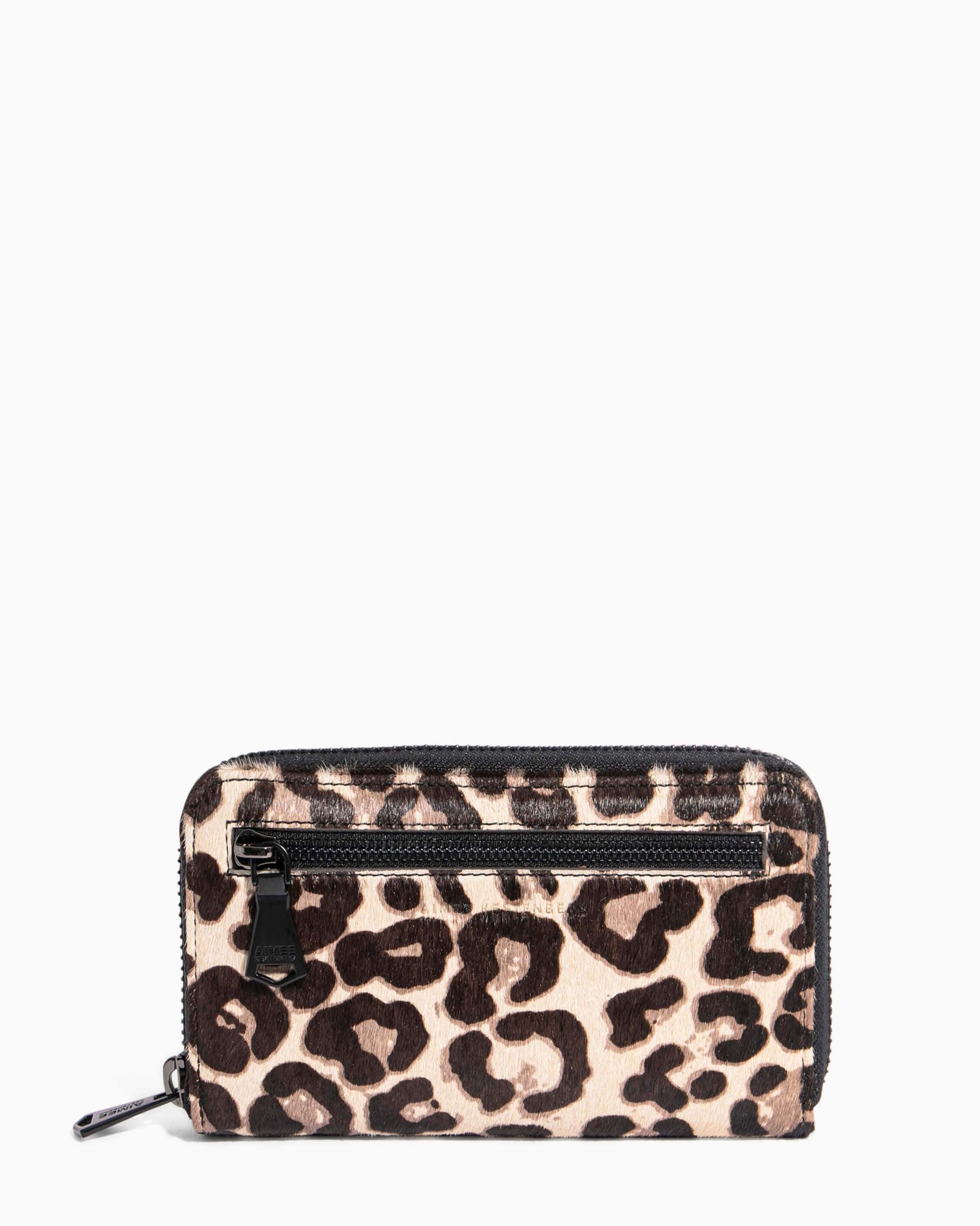 Aimee Kestenberg | Zip It Up Continental Wallet Snow Leopard