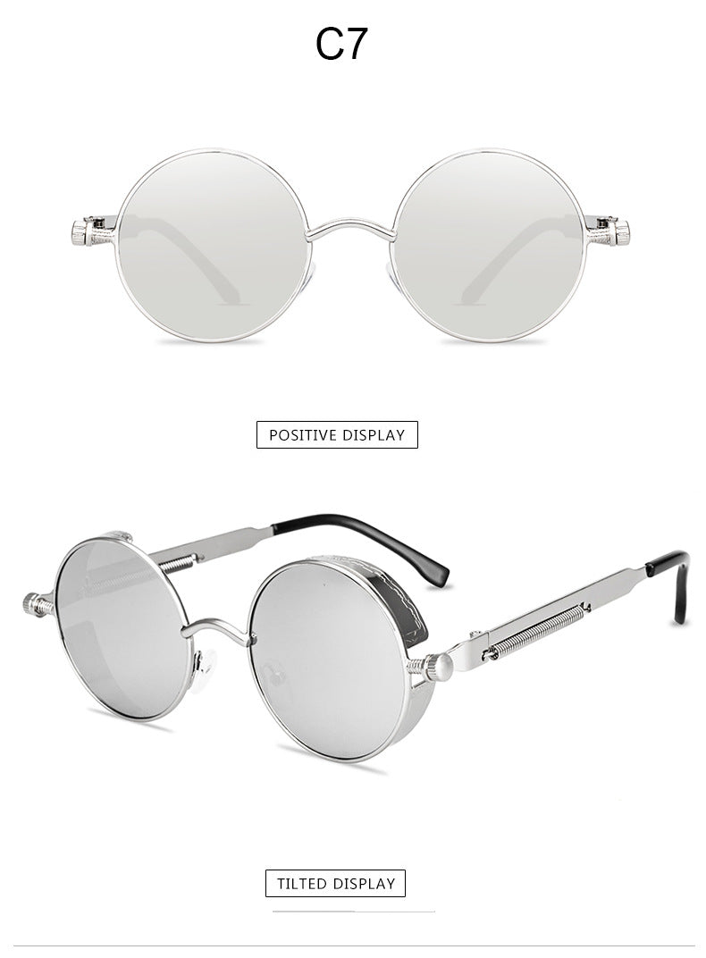 Sunglasses Steampunk Sunglasses Metal Spring Foot Sunglasses – Sallye Shop