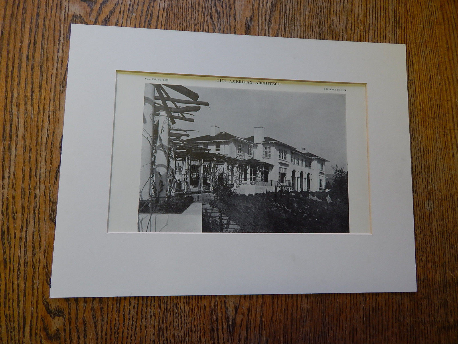 House of Webster Merrifield, Esq., Pasadena,CA, 1914. Hunt & Grey.