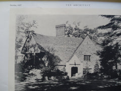 House for Mr. Charles R. Gibson , Bronxville, NY, 1927, Lewis Bowman