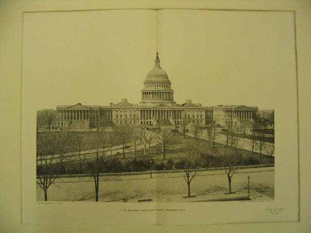 East Front of the United States Capitol, Washington, DC ...