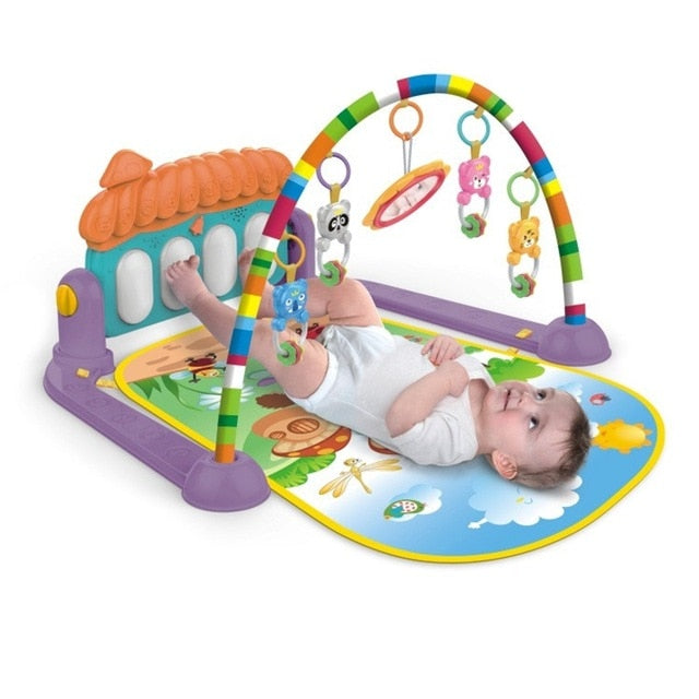 baby play mat with keyboard