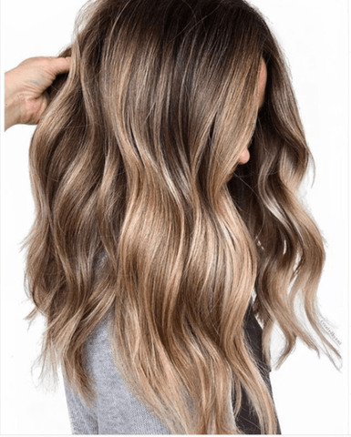 cheveux ondulés