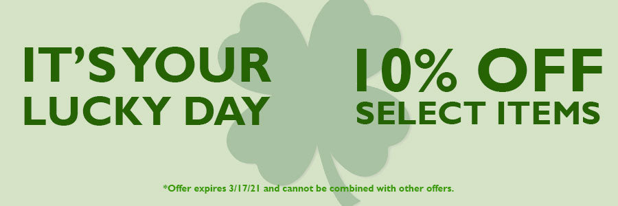 Lucky You - 10% Off Select Items