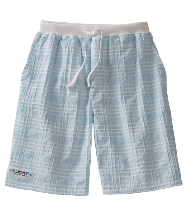 Seersucker Drawcord Shorts | All American Clothing Co