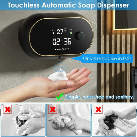 Soap Dispenser - Automatic Dispenser For Soap With Dual Sensor