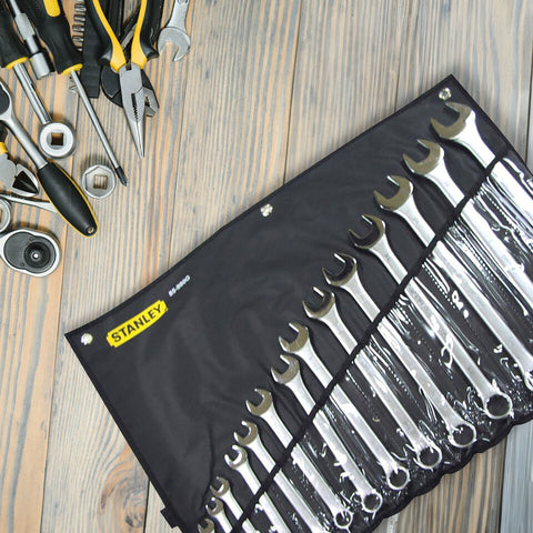 Wrench Set - 14 Pcs Nickel Combination Wrench