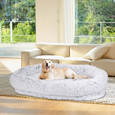 Dog Bed - 72.83x47.24x11.81in Bean Bag Human Sized Dog Bed