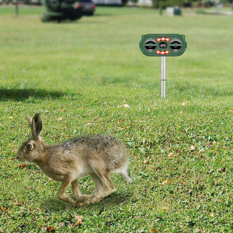 Animal Repellent - Solar USB Ultrasonic Animal Repeller