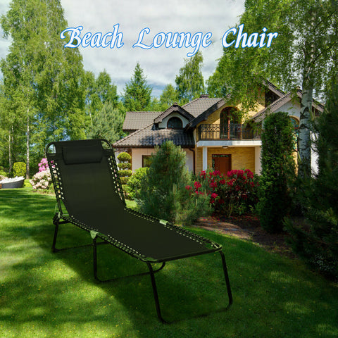 Lounge Chair With 4 Level Backrest Heightening Design