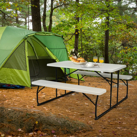 Portable Picnic Table - Indoor and Outdoor Picnic Bench